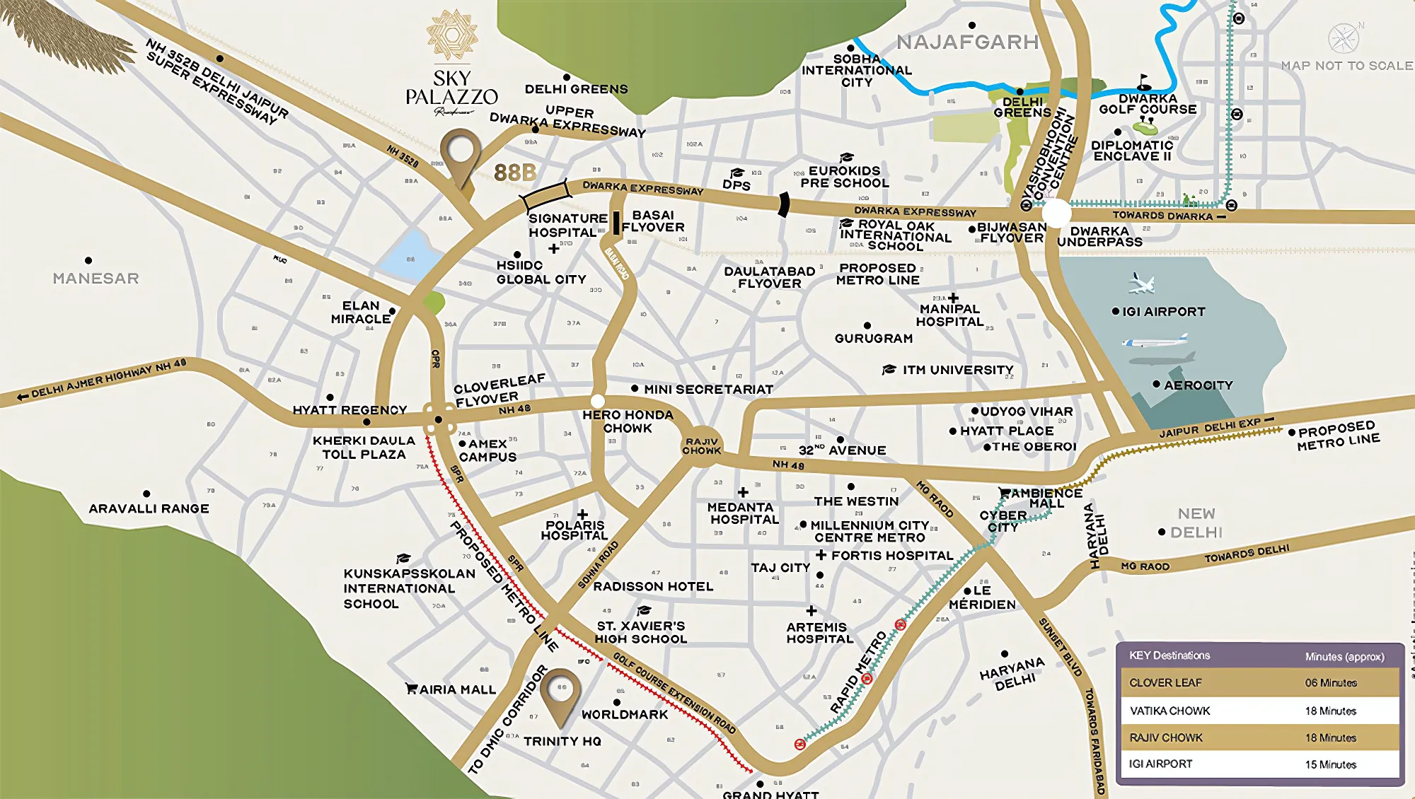 Trinity Sky Palazzo - Sector 88B, Gurgaon
